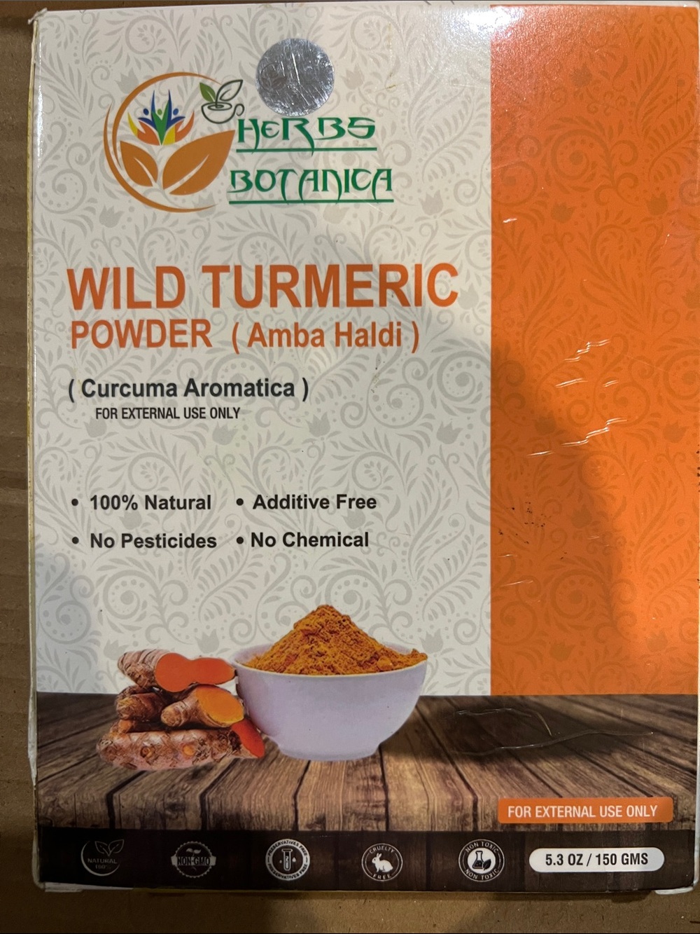 Wild Turmeric Powder - Orange